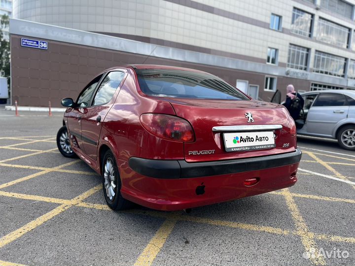 Peugeot 206 1.4 МТ, 2009, 179 682 км