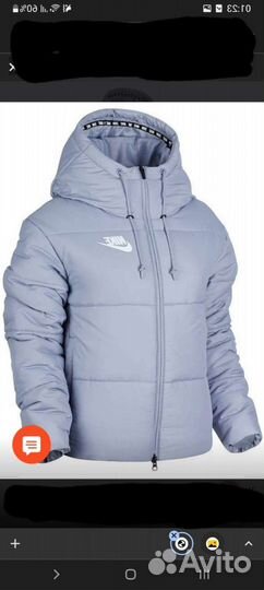 Пуховик женский 46-48оригинал новый nike