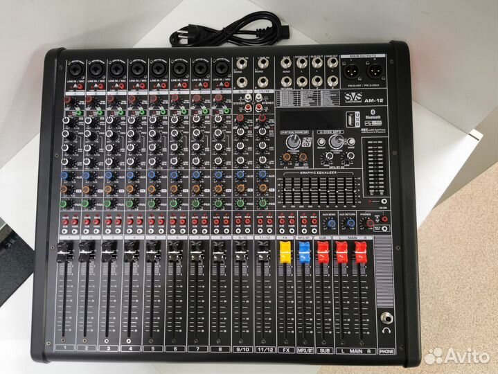Микшер SVS Audiotechnik AM-12