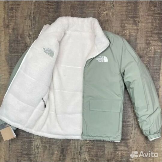 Куртка двухсторонняя унисекс tnf новая