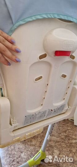 Стульчик для кормления chicco polly