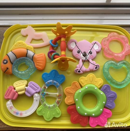 Детские грызунки,ниблер,накладки, щетка для зубов