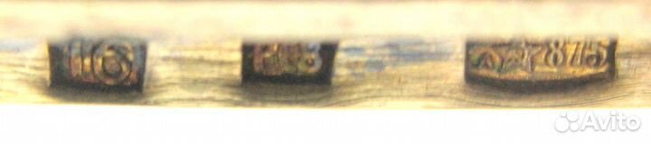 Портсигар серебряный СССР 1958 год