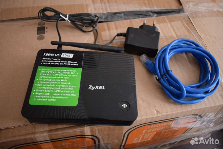 Роутер zyxel keenetic start