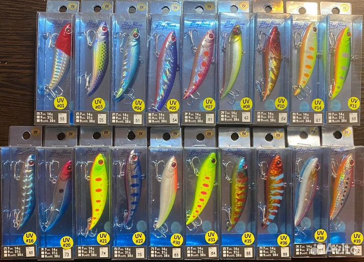 Раттлин Bay Blue Grows Culture 70мм/14гр