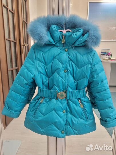 Зимняя куртка на девочку Pulka 110