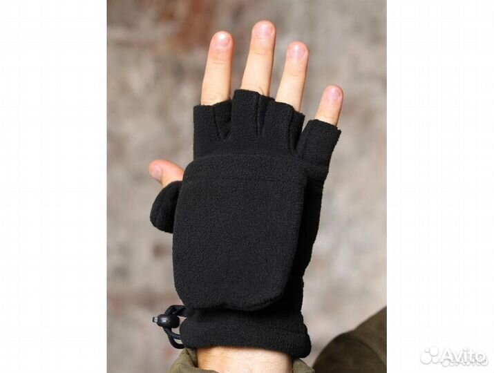 Перчатки-варежки Keotica флисовые