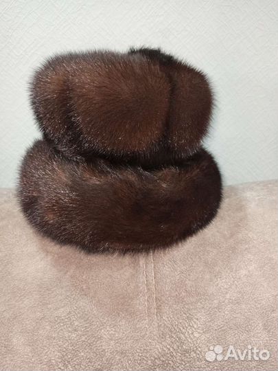 Шапка норковая женская