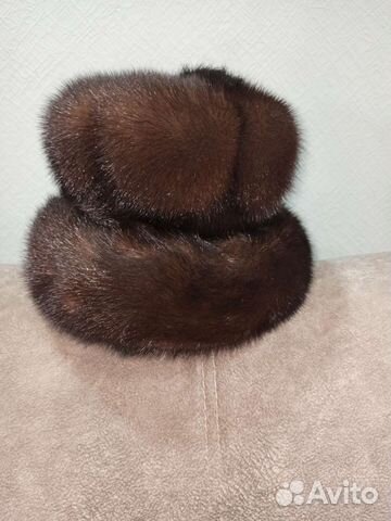Шапка норковая женская