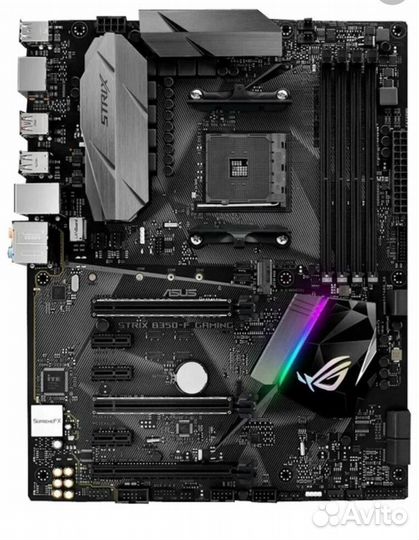 Материнская плата Asus ROG strix B 350-F Gaming