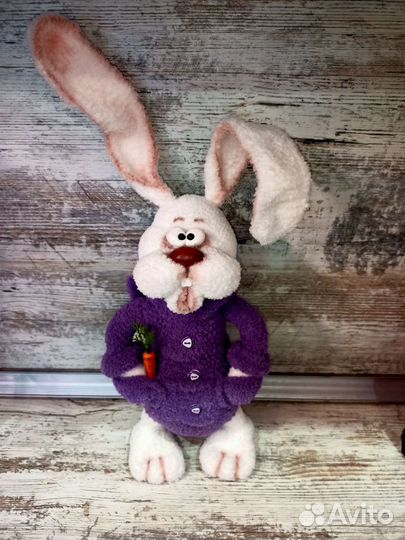 Зайка ручной работы