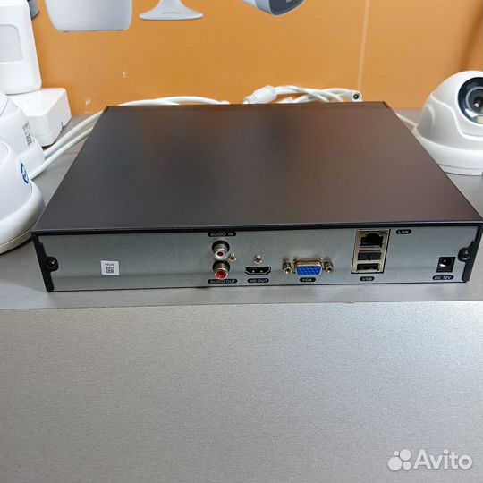 Комплект видеонаблюдения IP atix PRO 8MP