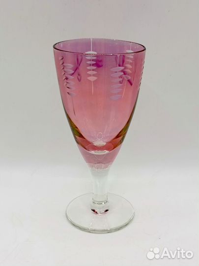 Рюмки Бокалы Фужеры Цветное Стекло СССР Винтаж