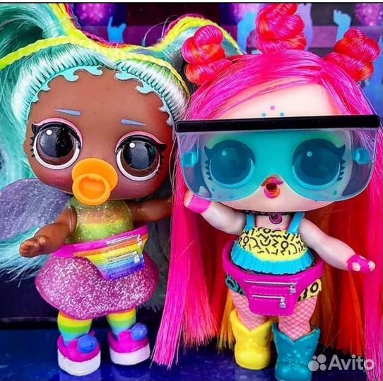 Кукла лол lol ультра редкие Радуга