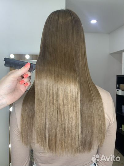Кератиновое выпрямление волос, ботокс, бикси, нано