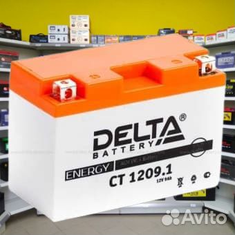 Аккумулятор delta CT 1209.1 12V 9Ah