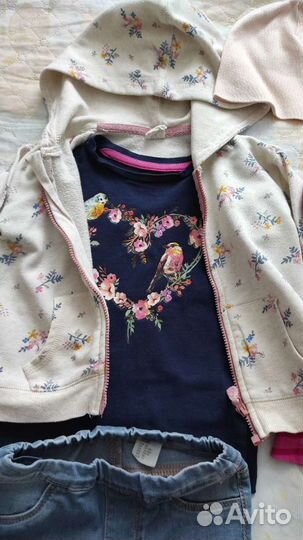 Вещи на девочку 80-86см