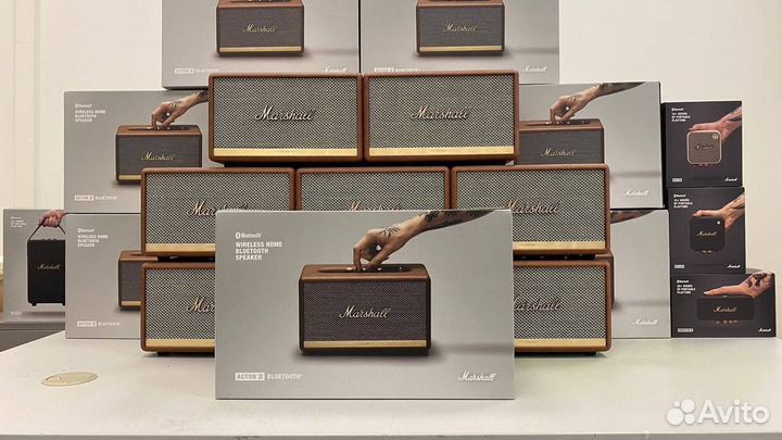 Новые Маршал Acton 2 ориг коричневые