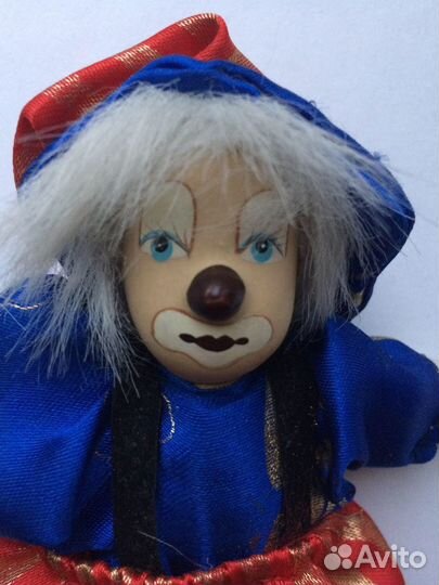 Яркий клоун, винтаж