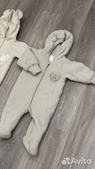 Утеплённый комбинезон 74