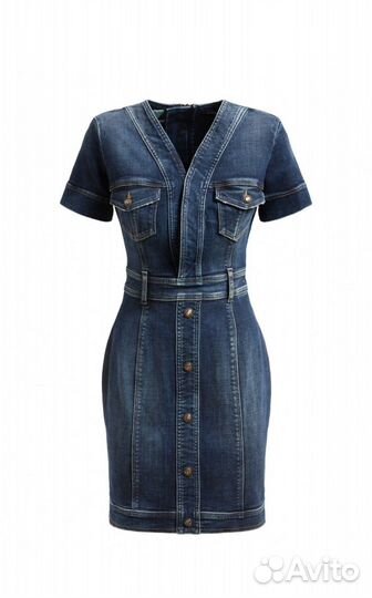Джинсовое платье guess