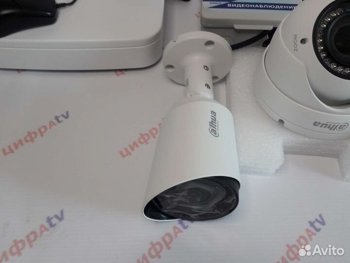 Комплект видеонаблюдения 4Мп Dahua 8 камер