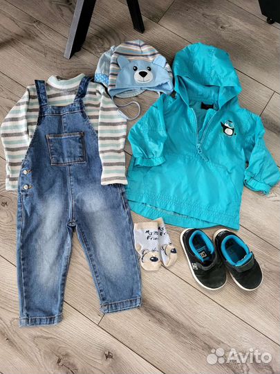 Вещи пакетом на мальчика 6-9