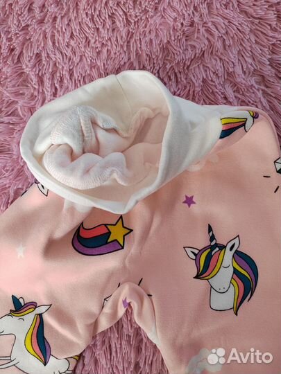 Костюм детский кофта и штаны, 68,74,80 размер