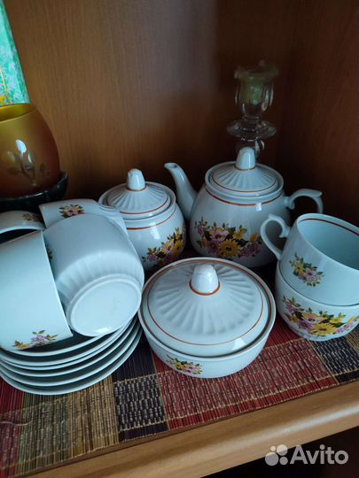 Чайный сервиз СССР, з-д Чайка