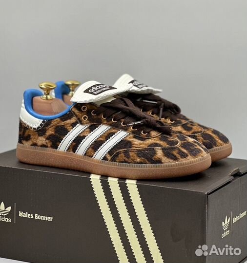 Кроссовки Adidas wales bonner leopard