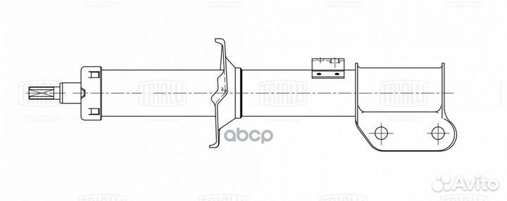 Амортизатор подвески AG30051 Trialli