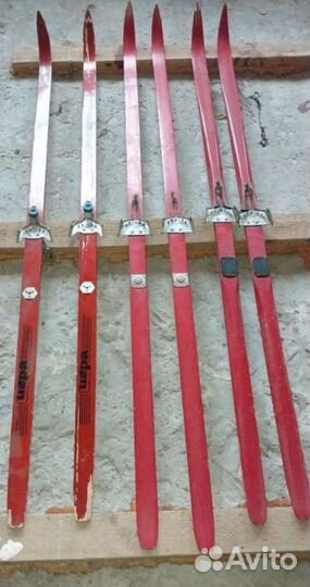 Лыжи деревянные СССР