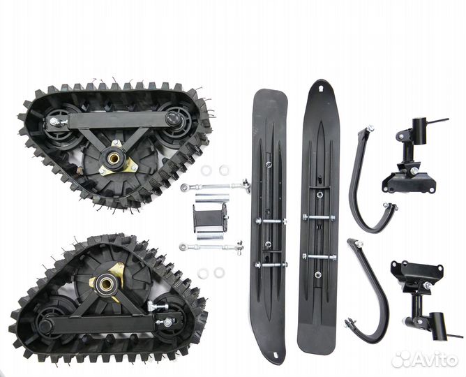 Установочный комплект гусеницы и лыжи gekkon 110