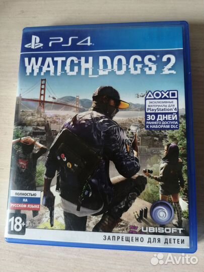 Игра на пс4 Ватч догс 2