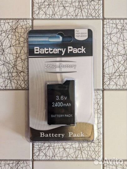 Аккумулятор для psp