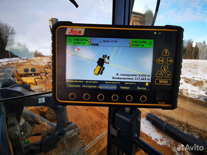 Система нивелирования для грейдера Leica iCON iGG3