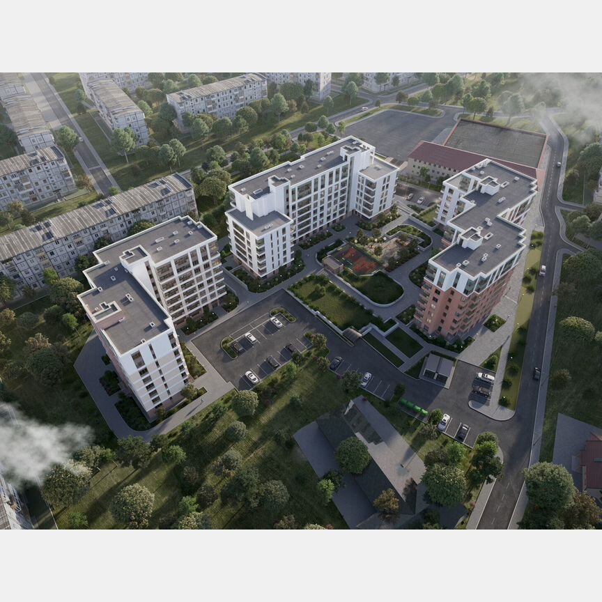 1-к. квартира, 46,6 м², 6/8 эт.