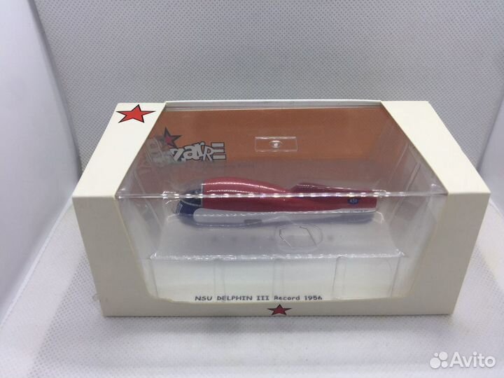 Рекордный мотоцикл NSU Delphin Bizarre 1:43