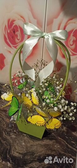 Букет из бабочек