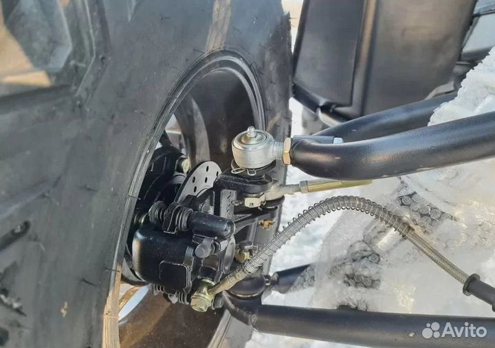 Квадроцикл ATV Hummer 250 черный