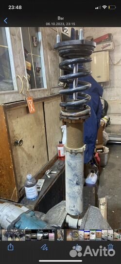 Винтовые стойки на lexus is gs