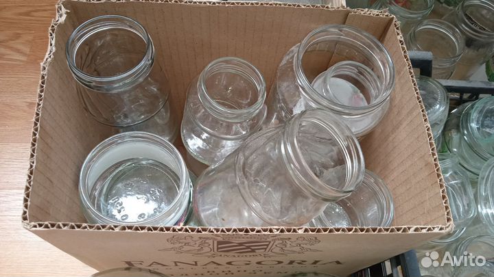 Банки стеклянные
