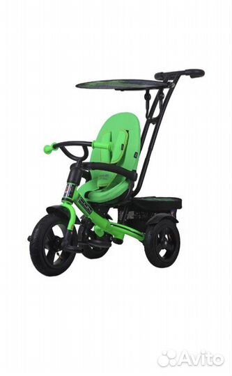 Трехколесный велосипед с ручкой icon