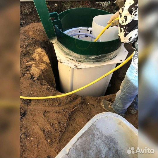 Септик пластиковый для семьи