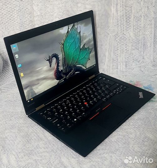 Классный X1 carbon gen 4 на i5-6200u ips