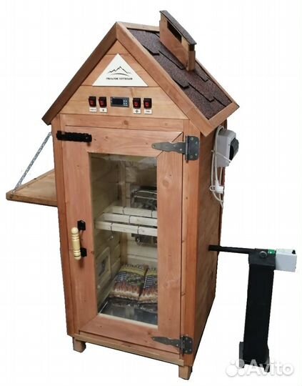 Коптильный аппарат горячего копчения-коптильня 4в1