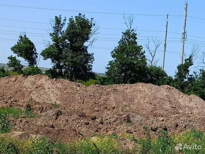 Земля котлованная для отсыпки участка