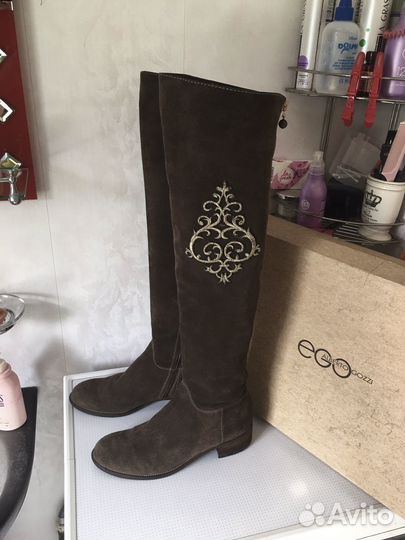 Сапоги ботфорты Alberto Gozzi Италия