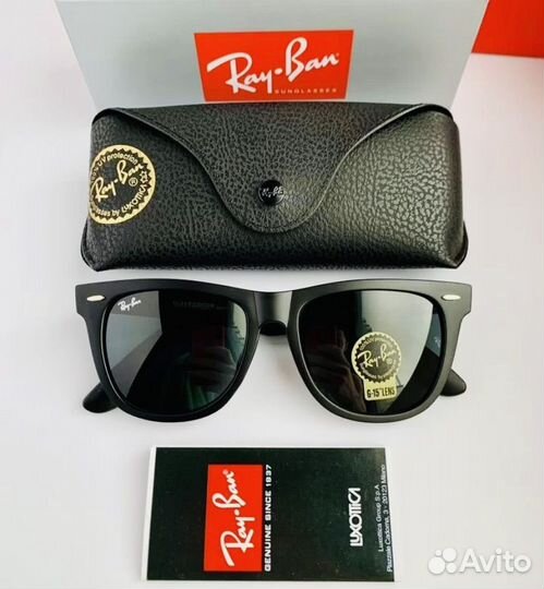 Очки ray ban wayfarer 54 матовые