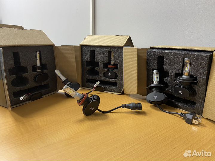 Светодиодные лампы с цоколем н1 н4 н7 н11 нв3 нв4